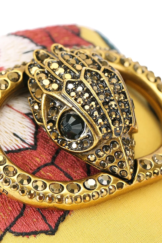 Kurt Geiger London klapki damskie Chelsea Flat Sandal 3416293689 żółty