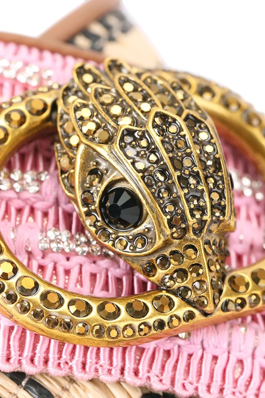 Kurt Geiger London papucs platformos női Chelsea Cross Strap 3973157999 rózsaszín