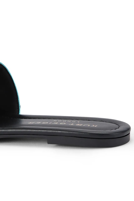 Obuwie Kurt Geiger London klapki damskie Southbank Beaded 4725469609 czarny