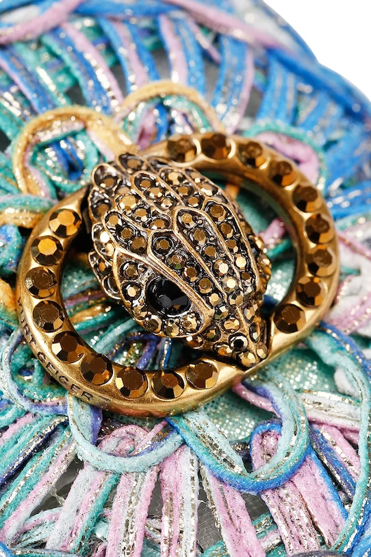 Kurt Geiger London dámske šľapky Chelsea Woven Flat Sdl 5600589999 tyrkysová