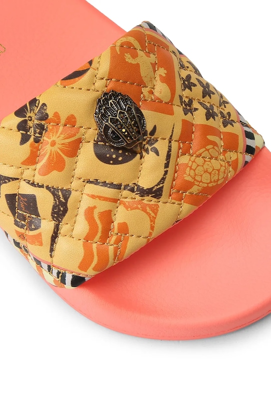 Kurt Geiger London жіночі шльопанці Meena Eagle помаранчевий 7400294979