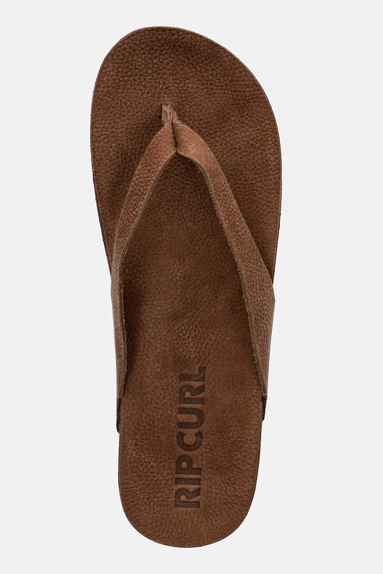 Rip Curl japonki damskie skórzane FREEDOM LEATHER brązowy 17IWOT