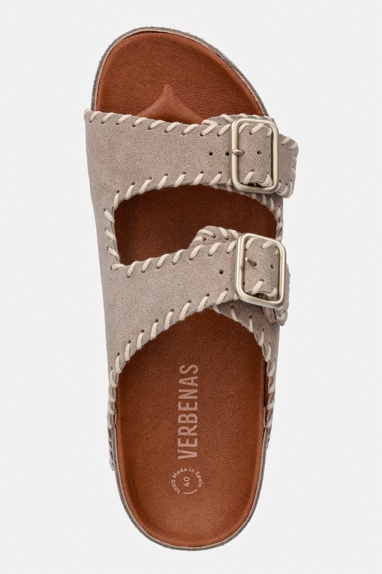 Verbenas natikači ženski semiš ELENA SERRAJE PASADO bež 3001870718.PIEDRA