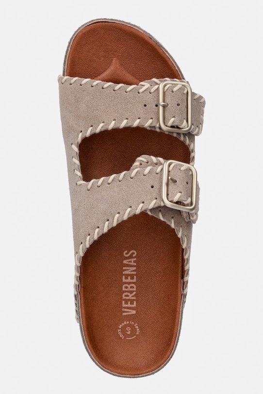 Verbenas natikači ženski semiš ELENA SERRAJE PASADO bež 3001870718.PIEDRA