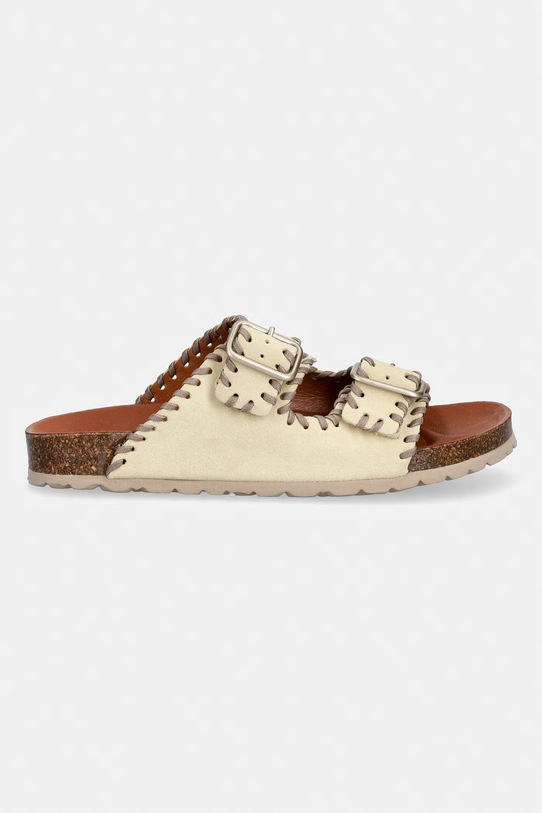 Verbenas σαγιονάρες γυναικείες σουέτ RANDEL SERRAJE CRAFT 3301871022.BRULEE κίτρινο SS26