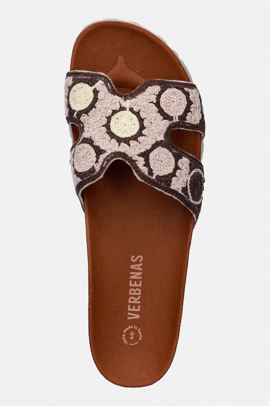 Verbenas klapki damskie RAMI DANCE MULTI brązowy 3302441007.MOCCHA