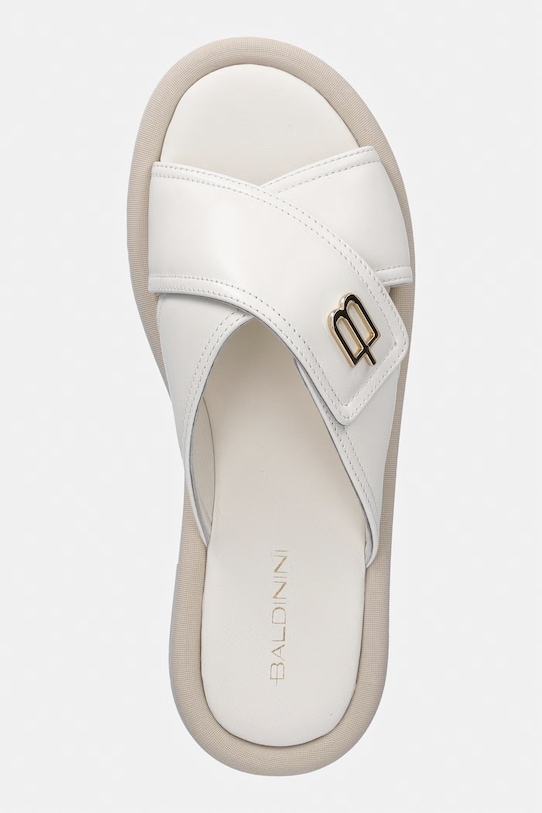 Baldinini Σαγιονάρες Γυναικεία δερμάτινες μπεζ D6E119P1NAPP.9061