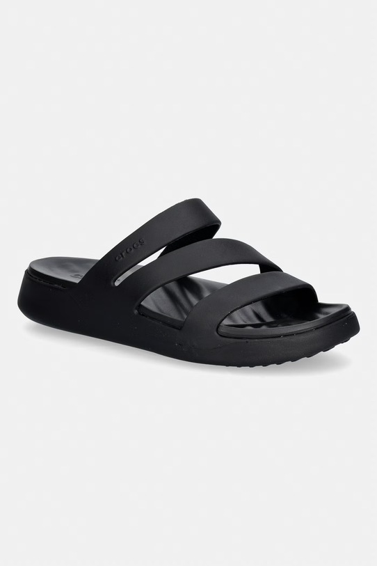 Crocs Getaway Strappy klapki damskie czarny 209587.001