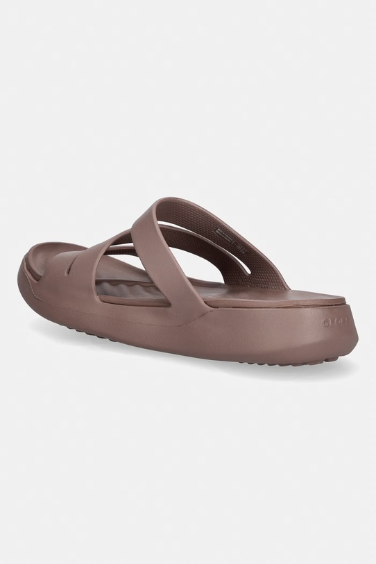 Obuwie Crocs Getaway Strappy klapki damskie 209587.0LF brązowy