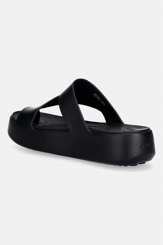 Obuwie Crocs Getaway Platform Toe Loop japonki damskie 210834.001 czarny