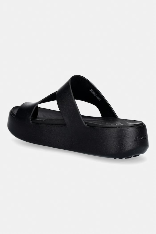 Obuwie Crocs Getaway Platform Toe Loop japonki damskie 210834.001 czarny