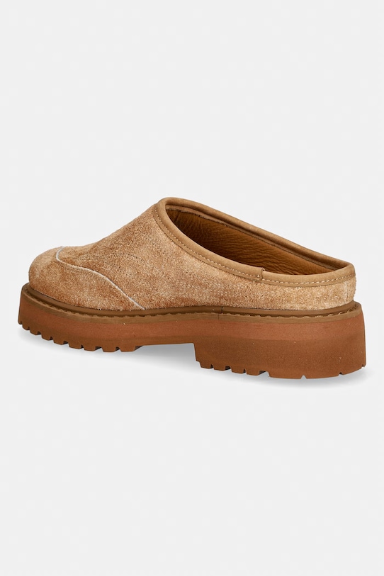 Obuwie Diemme Maggiore klapki damskie zamszowe DI26SPMAW.M04S004TAN brązowy