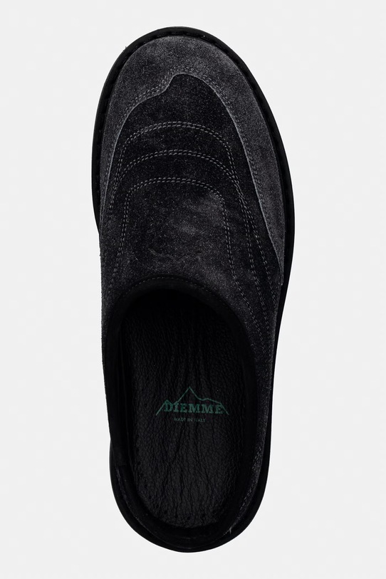 Diemme Maggiore klapki damskie zamszowe czarny DI26SPMAW.M04S004BLK