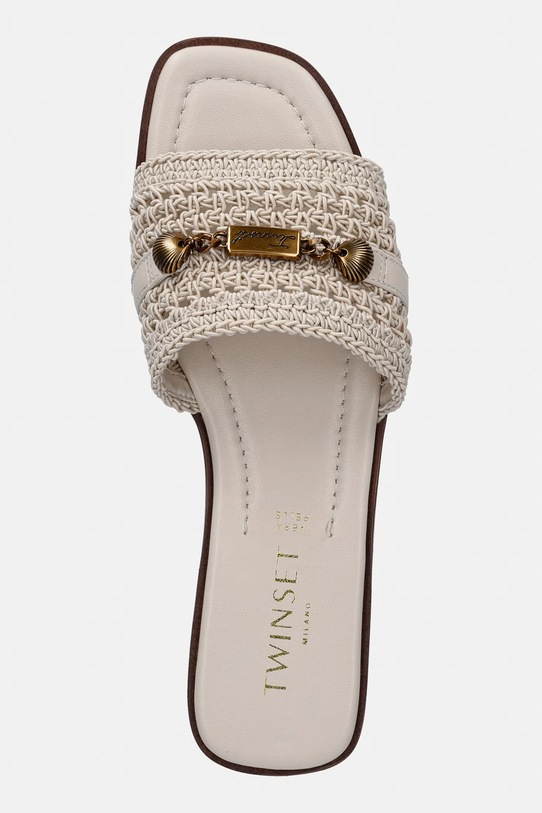 Twinset šľapky dámske béžová 261TGT044.00059
