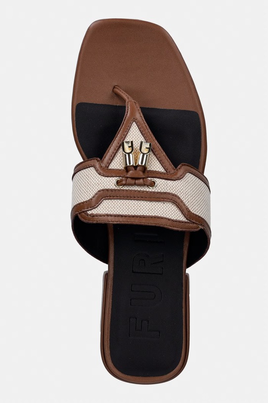 Furla джапанки дамски Summer Thong кафяв YL05SUM.BX3893.1044S