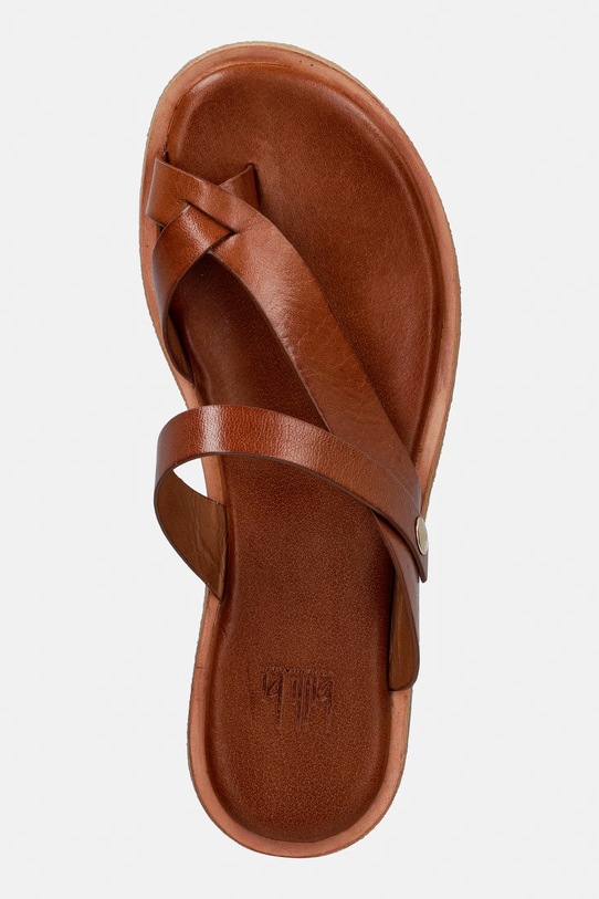 Billi Bi japonki damskie skórzane T7002-085 brązowy T7002.085