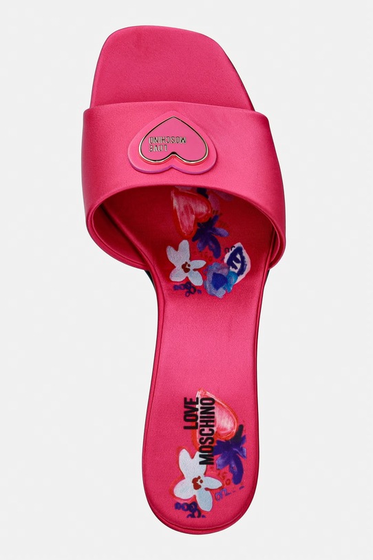 Love Moschino klapki damskie różowy JA28215G0OJO0604