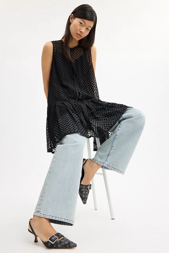 Coach szpilki na szpilce damskie skórzane CCV94.BLK