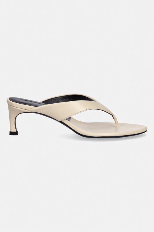 Rotate japonki damskie skórzane 1160991366.1366 beżowy SS26