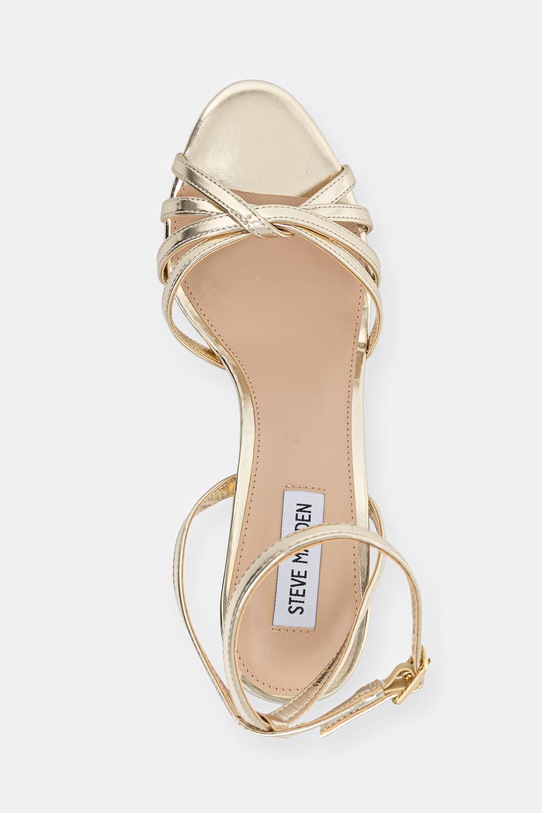 Steve Madden sandały na wysokim obcasie Niles St. złoty 11005454.045