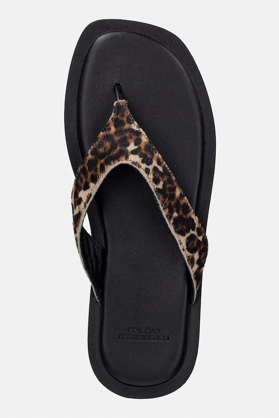 Copenhagen japanke za žene od dlakave kože smeđa CPH791.leo