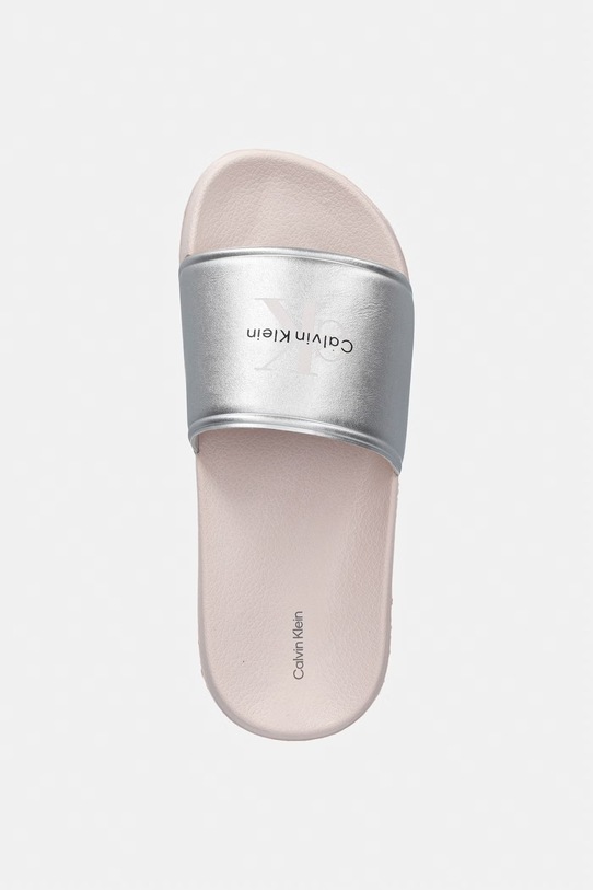 Calvin Klein Jeans klapki basenowe dziecięce różowy V3A0.83268