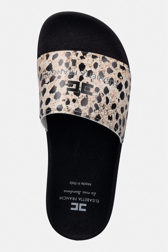 Дитячі шльопанці Elisabetta Franchi бежевий F4A0.E0608