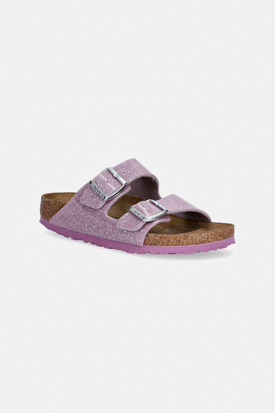 Birkenstock gyerek papucs Arizona K BF Cosmic Sparkle lila 1031766.36.39