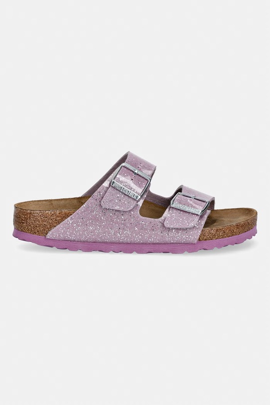 Birkenstock klapki dziecięce Arizona K BF Cosmic Sparkle 1031766.36.39 fioletowy SS26