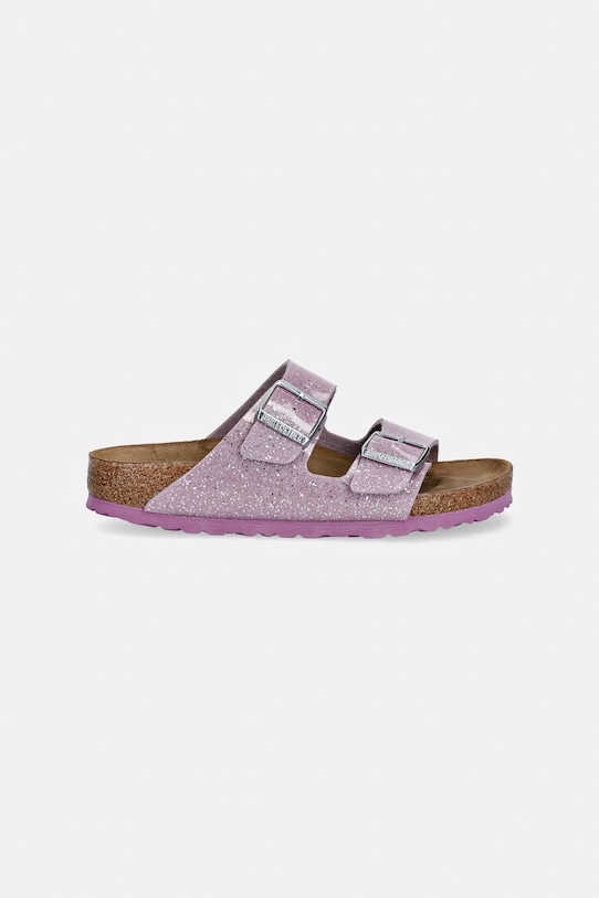 Birkenstock gyerek papucs Arizona K BF Cosmic Sparkle 1031766.36.39 lila SS26