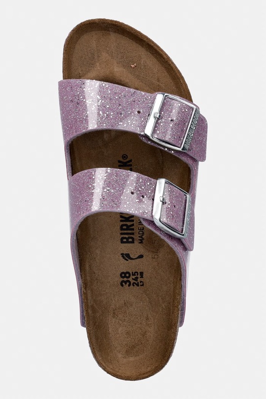 Birkenstock klapki dziecięce Arizona K BF Cosmic Sparkle fioletowy 1031766.36.39