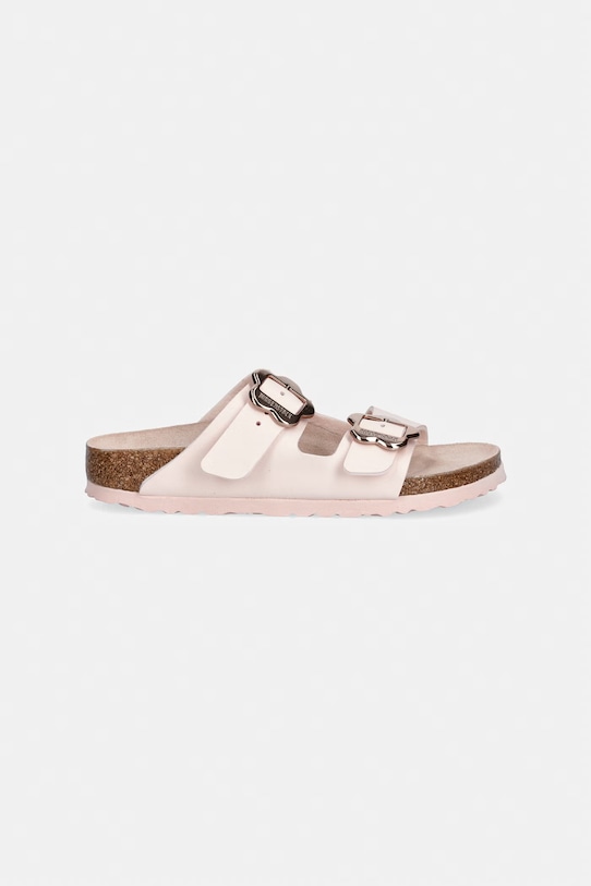 Birkenstock șlapi copii Arizona Kids Flower Buc. BF 1031703.36.39 roz SS26