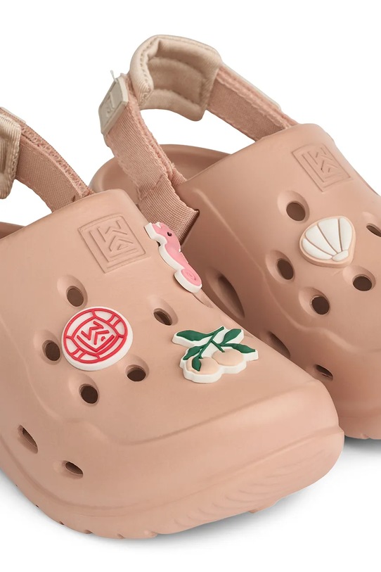 Παιδικές παντόφλες Liewood Milas Sandals LW19659.G.PPY2 ροζ