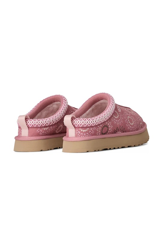Dziewczynka UGG kapcie zamszowe dziecięce TAZZ SUN STITCH 1175210K różowy