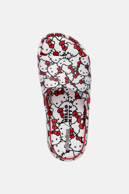 Melissa klapki dziecięce FREE PLATFORM SLIDE + biały M.37875