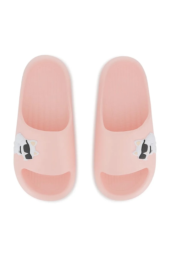 Karl Lagerfeld klapki dziecięce różowy Z31172.37.39