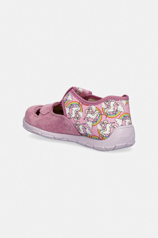 Dievča Detské papuče Froddo CLASSIC SLIPPERS G1700412.25.27.G ružová