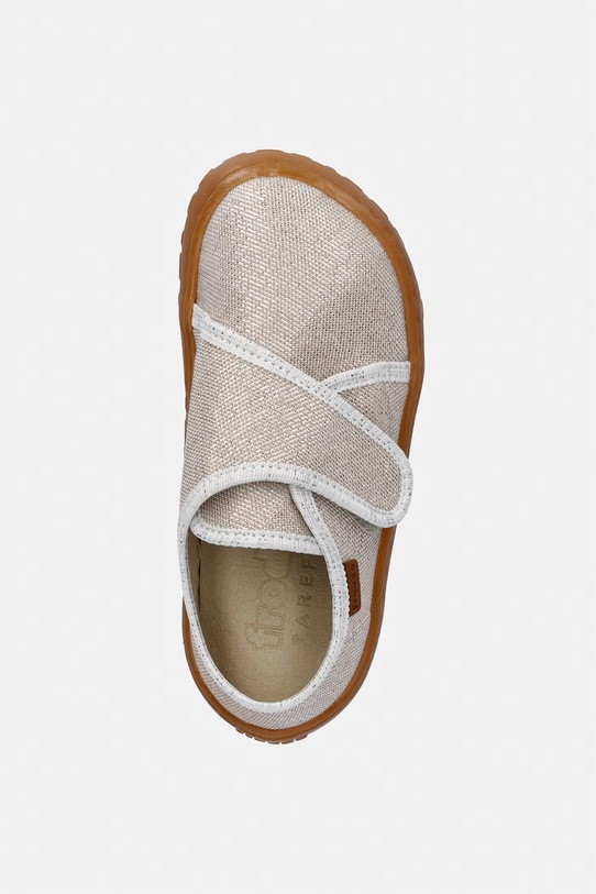 Детски пантофи Froddo BAREFOOT SLIPPERS бежов G1700438.20.24.G
