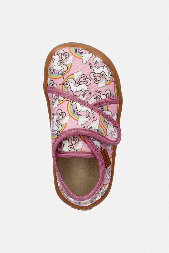 Детски пантофи Froddo BAREFOOT SLIPPERS розов G1700438.20.24.G