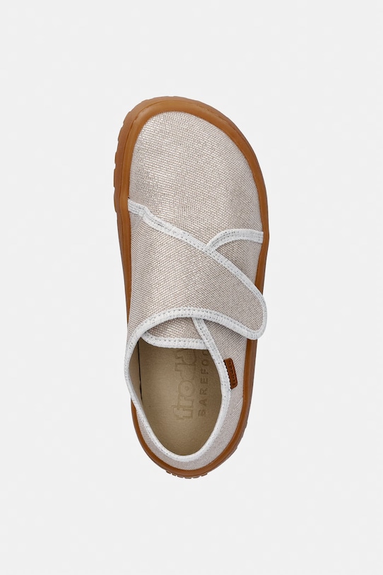 Детски пантофи Froddo BAREFOOT SLIPPERS бежов G1700438.25.30.G