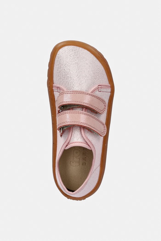 Детски пантофи Froddo BAREFOOT CANVAS розов G1700440.25.30.G