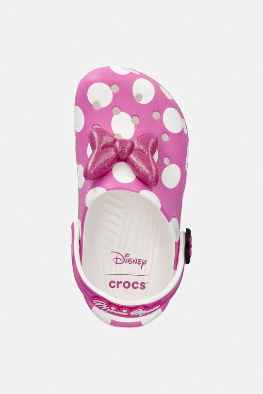 Crocs klapki dziecięce CLASSIC MINNIE MOUSE CLOG K różowy 212294.CROCS.CLASSIC.MI