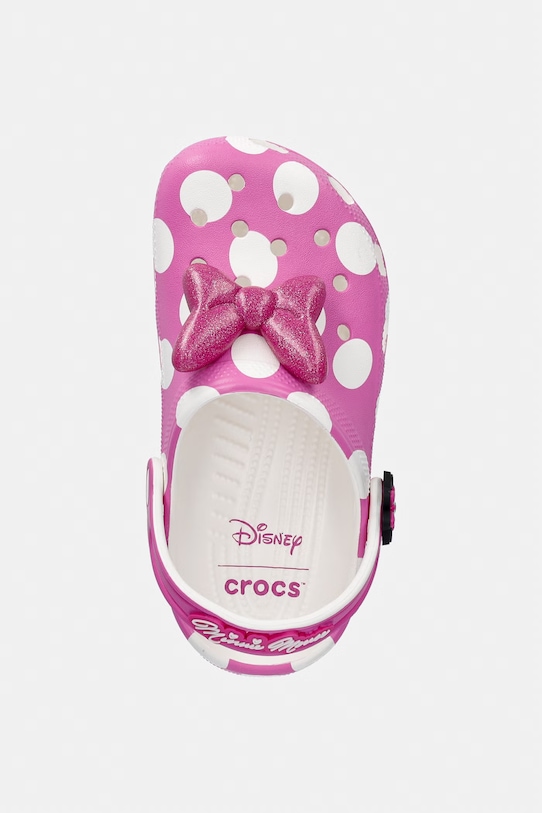 Crocs klapki dziecięce CLASSIC MINNIE MOUSE CLOG K różowy 212294.CROCS.CLASSIC.MI