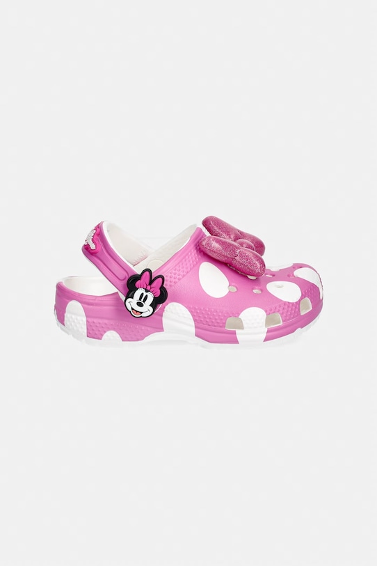Crocs klapki dziecięce CLASSIC MINNIE MOUSE CLOG T 212372.CROCS.CLASSIC.MI różowy SS26