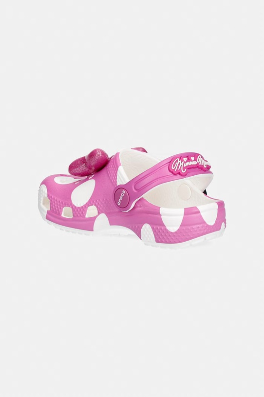 Dziewczynka Crocs klapki dziecięce CLASSIC MINNIE MOUSE CLOG T 212372.CROCS.CLASSIC.MI różowy