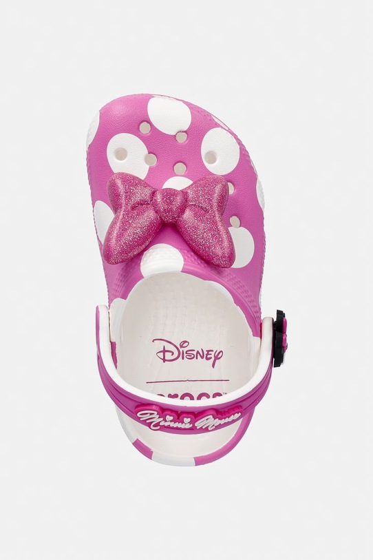 Crocs klapki dziecięce CLASSIC MINNIE MOUSE CLOG T różowy 212372.CROCS.CLASSIC.MI