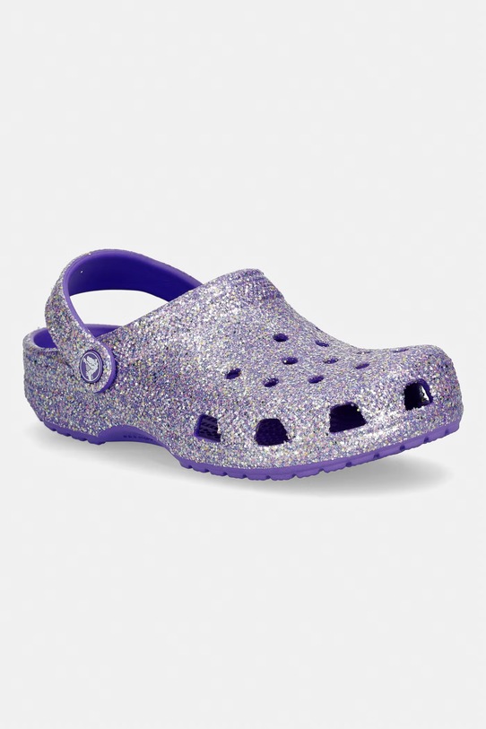 Crocs klapki dziecięce CLASSIC FANTASY GLITTER CLOG K fioletowy 212561.CROCS.CLASSIC.FA