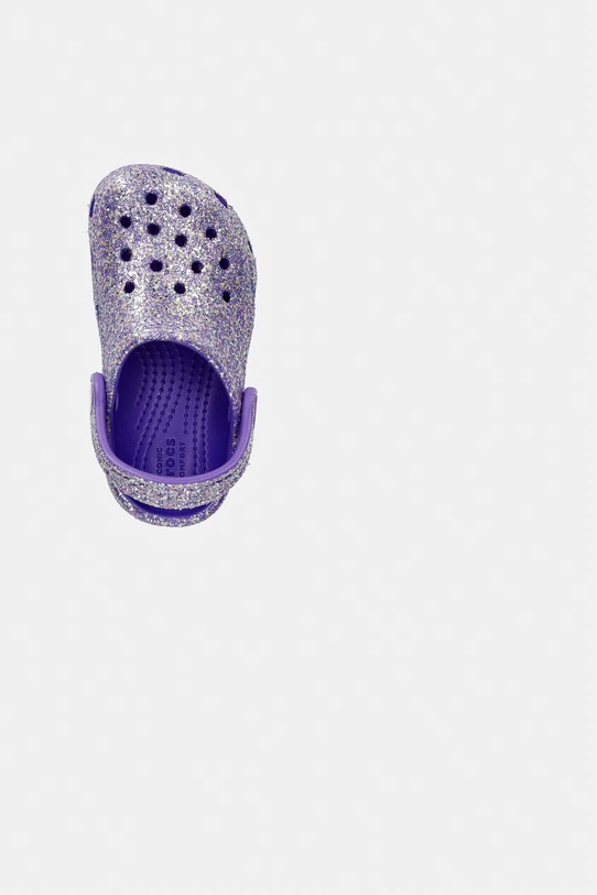 Crocs klapki dziecięce CLASSIC FANTASY GLITTER CLOG T fioletowy 212562.CROCS.CLASSIC.FA