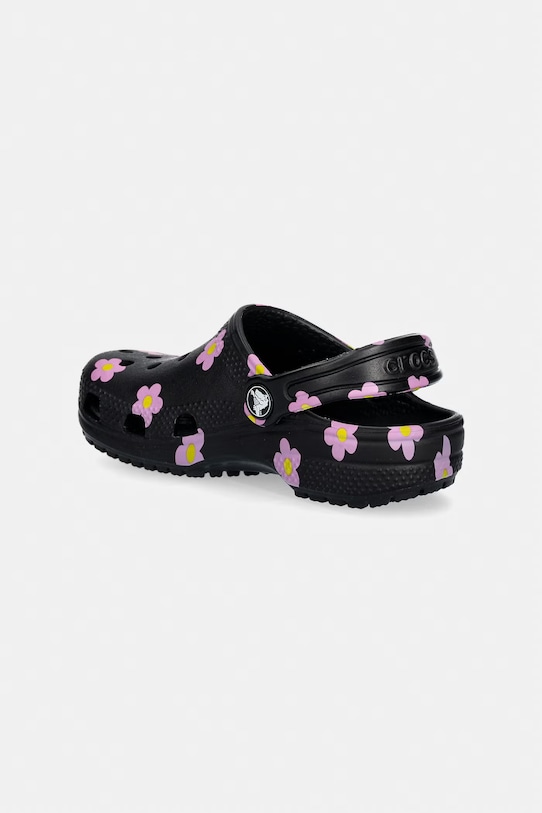 Dziewczynka Crocs sandały dziecięce CROCSCLASSIC FLOWERR CLOG K 212670.CROCSCLASSIC.FLO czarny