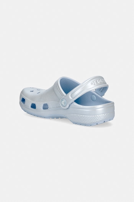 Dziewczynka Crocs klapki dziecięce CLASSIC PEARL SHINE CLOG K 212814.CROCS.CLASSIC.PE niebieski